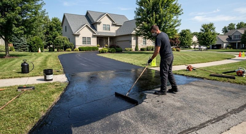 Blacktop Sealcoating in Grand Rapids, MI