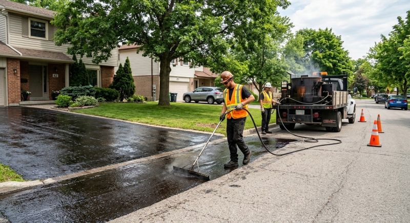 Blacktop Sealing in Greenville, SC
