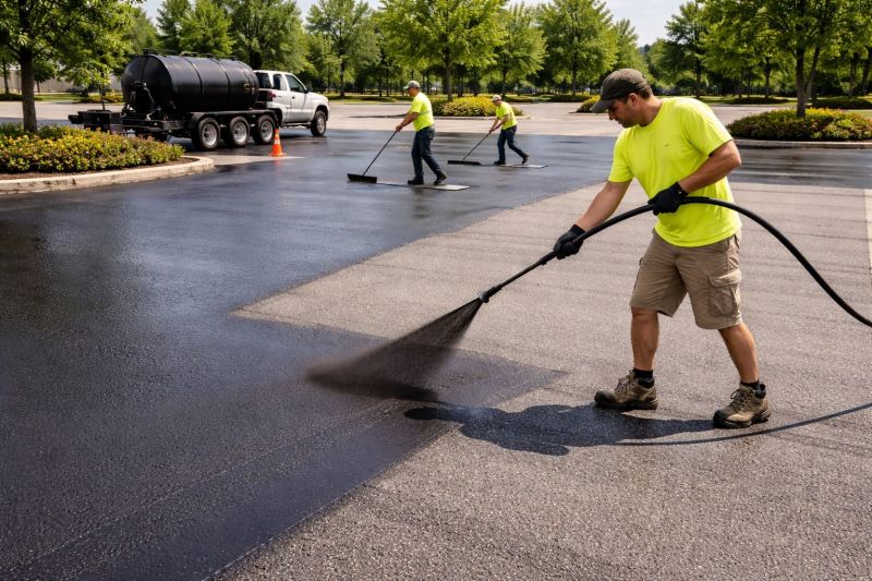 Commercial Parking Lot Sealing in Tampa, FL