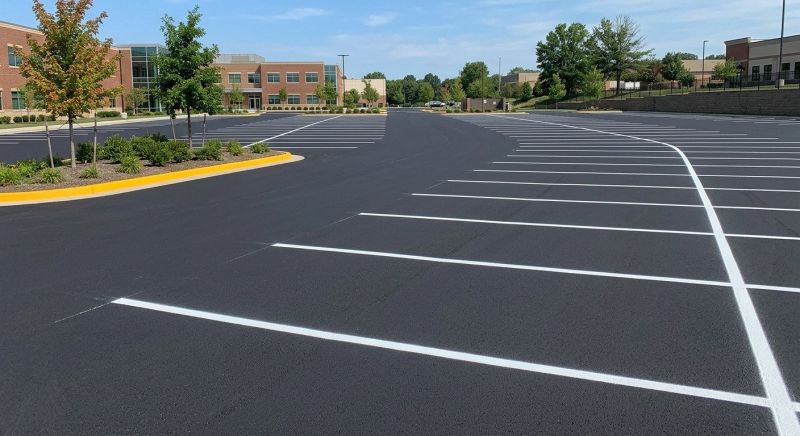 Asphalt Painting in Alpharetta, GA