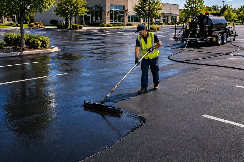 Asphalt Parking Lot Sealing in Denver, CO