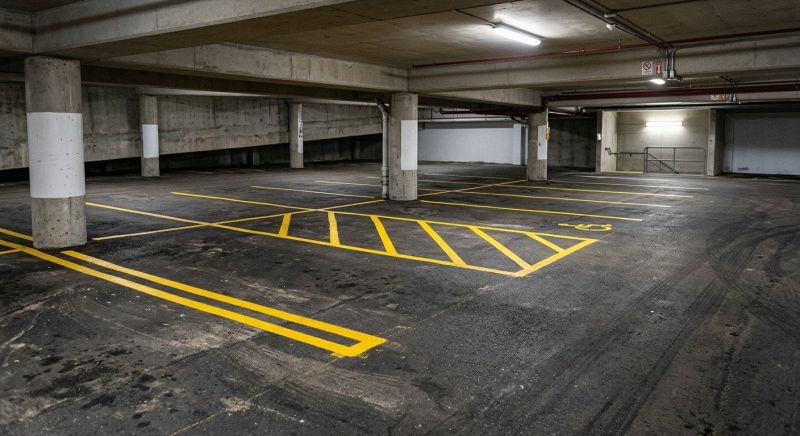 Asphalt Striping in Alpharetta, GA