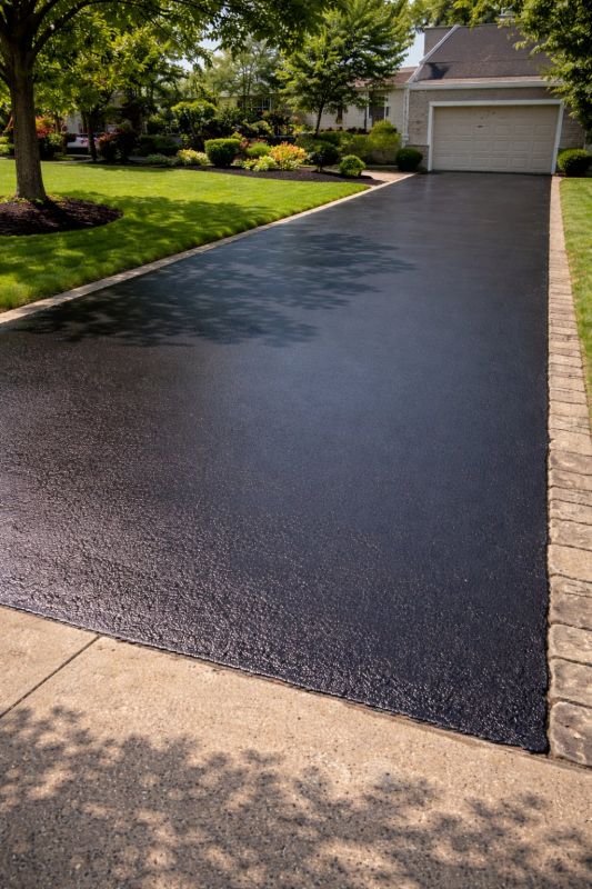Blacktop Driveway Sealing in Grand Rapids, MI
