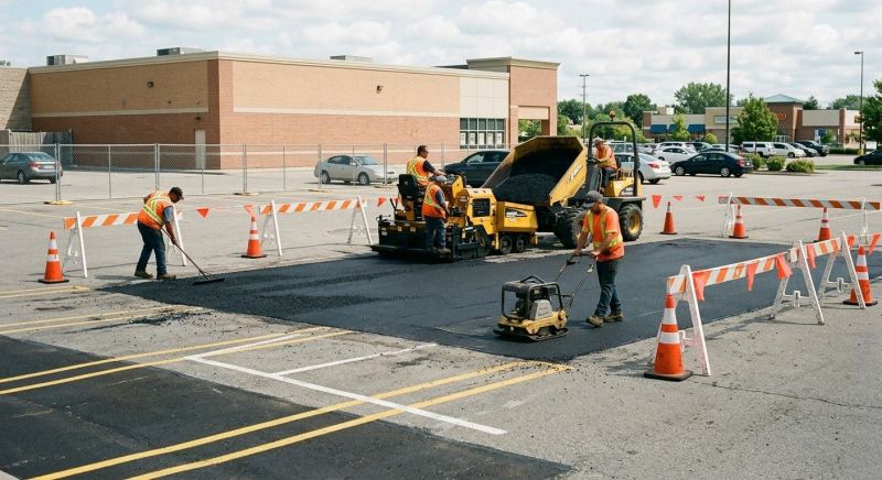 Church Parking Lot Repair in Savannah, GA