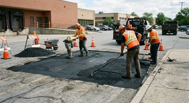 Commercial Asphalt Repair in Bluffton, SC