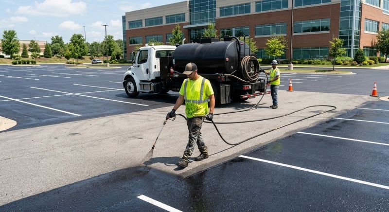 Commercial Asphalt Sealing in Fort Collins, CO