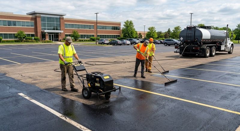 Commercial Pavement Sealing in Sarasota, FL