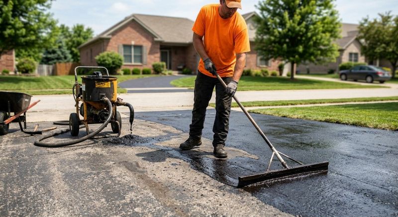 Driveway Slurry Sealing in Sarasota, FL