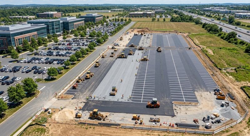 Lot Paving in Little Rock, AR