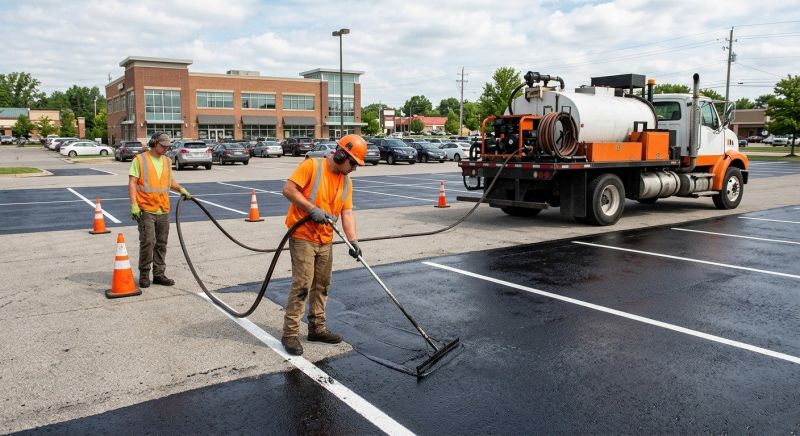 Lot Sealcoating in Tampa, FL