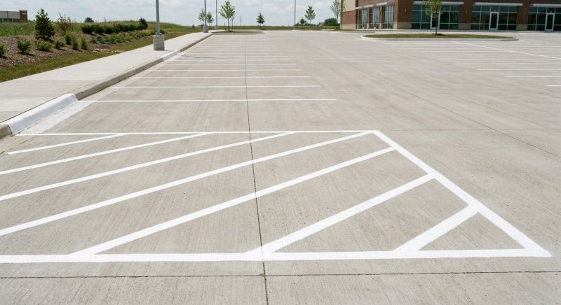 Parking Lot Painting in Lawrenceville, GA
