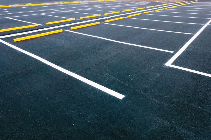 Parking Lot Painting in Roswell, GA
