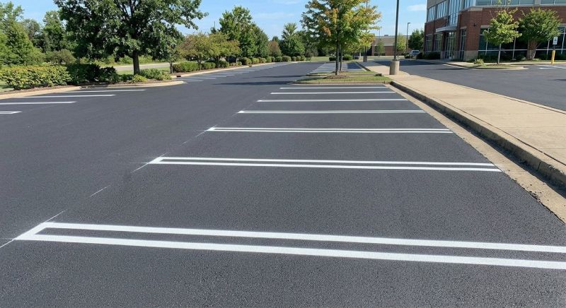 Parking Space Marking in Alpharetta, GA