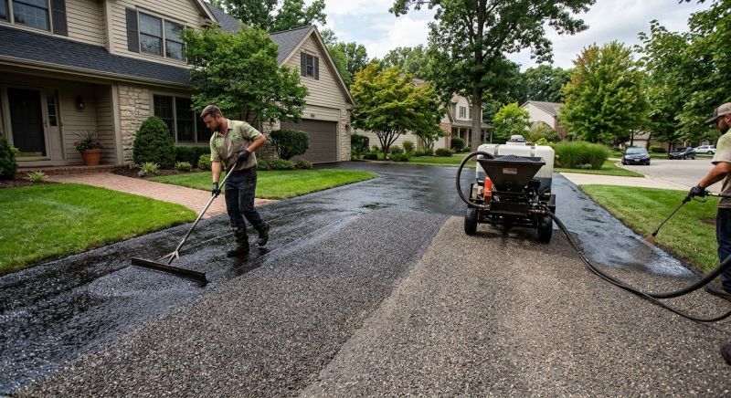 Residential Driveway Sealcoating in Tampa, FL