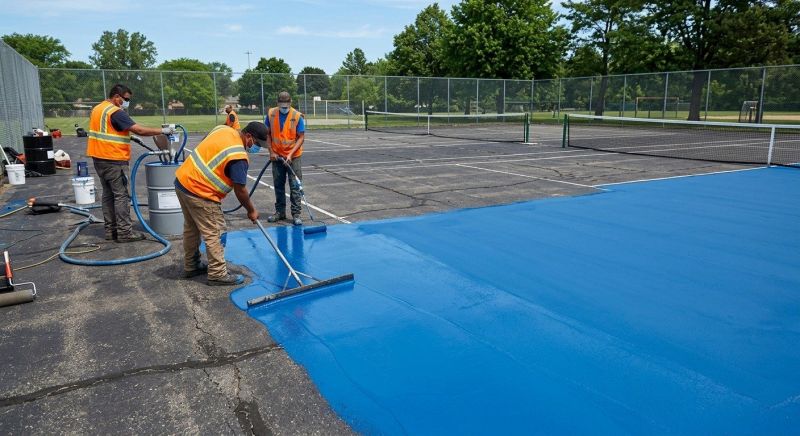 Tennis Court Repair Service in Denver, CO